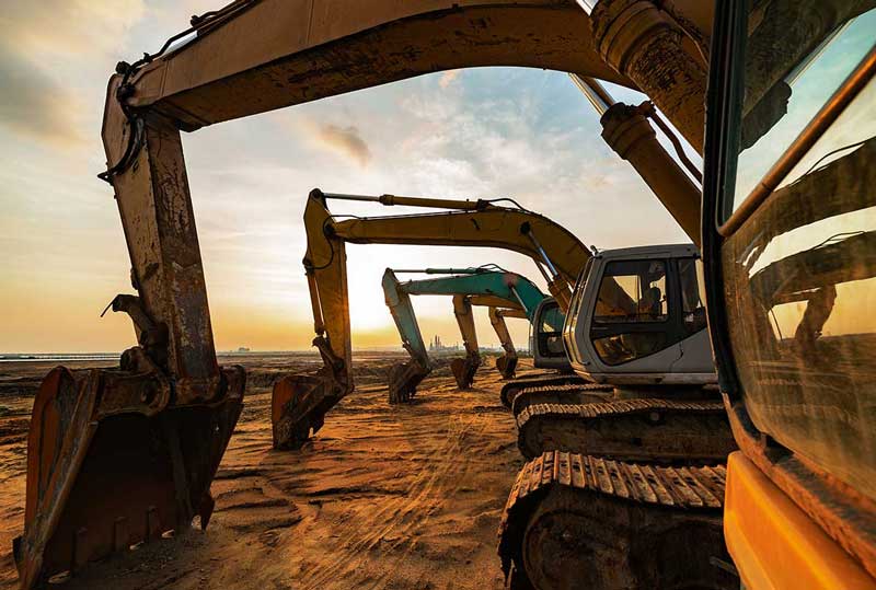 steel for excavators 